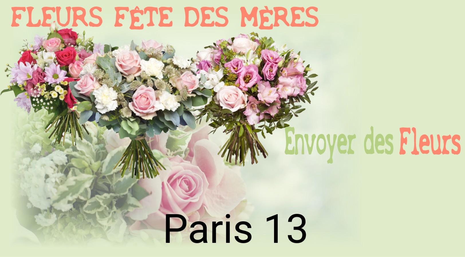 Bouquet de Fête des Mères livré à Paris-13